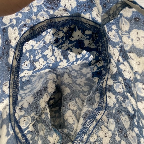 Reformation Poire Floral Wrap Blouse - Picture 8 of 12